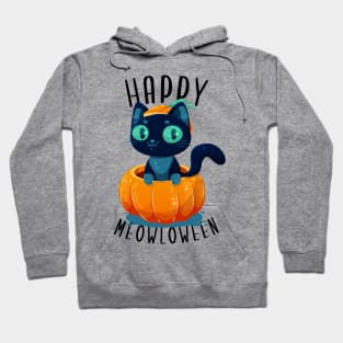 Happy Meowloween (Alternate design) Hoodie